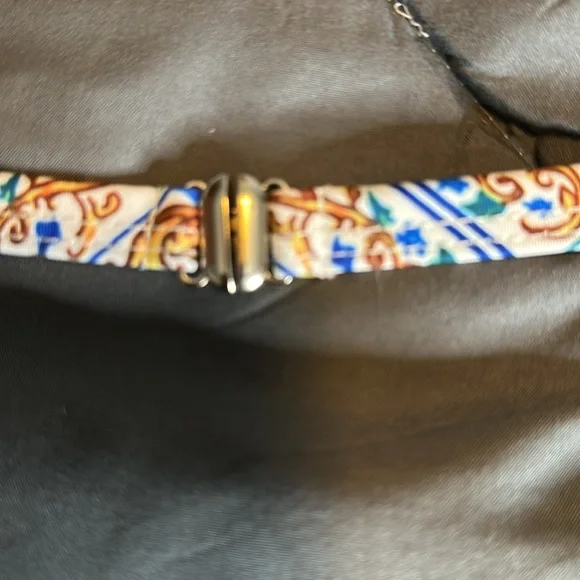 🆕 Jimmi Swim Blue unique sexy print TRIANGLE HIGH CUT MOSAIC BIKINI SET NWT S - Picture 15 of 15